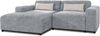 AX LIVING Ecksofa Hellgrau Jughlio, 240cm modern & funktional L Bild 2
