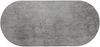 Esstisch 204 x 90 cm Holz Graue-Optik gerade Kante oval V-Gestell OVI 150505437 Bild 5