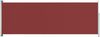 vidaXL Seitenmarkise Ausziehbar 220x600 cm Rot 317979 Bild 2
