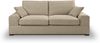 Ecksofa (B/H/T: 221x90x93 cm) in Beige Bild 2