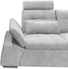 Ecksofa Medan von Ed Exciting Design Hellgrau – Modernes Sofa mit Schlaffunktion & Glow Mikrofaser Bild 5