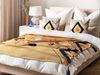 Kuscheldecke SHIMLA Baumwolle 130 x 180 cm Orange Bild 3