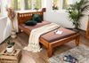 Bett Akazie 120x200x90 honig lackiert OXFORD #220 Bild 2