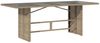 vidaXL 9-tlg. Garten-Essgruppe mit Kissen Beigemischung Poly Rattan 3212264 Bild 4