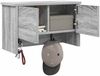 vidaXL Wandmontierter nachttisch mit Tür Graues Sonoma 50 x 20 x 30 cm 874336 Bild 3
