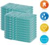 Lavea Waschhandschuh 20er Set Waschhandschuhe, 15 x 21 cm, Elena-Frottierserie, Waschlappen, (20-St), 500 g/m² Frottier, weich & saugstark, pflegeleicht Bild 2