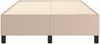 vidaXL Polsterbett Cappuccino-Braun 120x200 cm Kunstleder [3121040] Bild 5