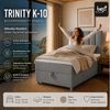 Best for Home Boxspringbett mit Bettkasten Trinity K-10 SINGLE Bonell-Matratze inkl. 7 cm Topper (Einzelbett, Polsterbett mit gepolstertes Kopfteil, Jugendbett, Kinderbett versch. Größen, 70x200 80x200 90x200 100x200 cm), Handwerksqualität, TOP Preis-L... Bild 4
