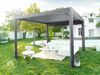 PRIMEYARD Pergola 3,5x3 m Aluminium Pfosten und Lamellendach aus Stahl - anthrazitfarbene Terrassenüberdachung Bild 2
