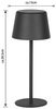 BOLD Umbo Solar Tischleuchte Outdoor Solar Tischlampe für Außen & Garten (dimmbar mit Touch, USB & Solar, 3000K warmweiß, IP44, anthrazit, Solarlampe innen & außen) - anthrazit matt Bild 2