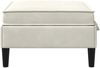 vidaXL Sofa-Hocker mit Stauraum Creme Samt 42027140 Bild 5