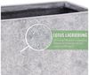 Pflanzwerk® Pflanzkübel DIVIDER Premium Blumenkübel Raumteiler Hochbeet Fiberglas, Fiberglas - Handgefertigt - Rechteckig - Frostbeständig Bild 3