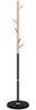 vidaXL Garderobenständer Schwarz 172 cm Pulverbeschichtetes Eisen 377087 Bild 2