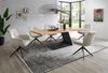 Armlehnstuhl >Enja< (2er Set) drehbar, beige, schwarz - 64x92x65 (BxHxT) Bild 4