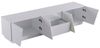Merax Lowboard mit 1 Schublade, 4 Klappen und 1 offenen Fach, TV Lowboard, TV Schrank, TV -Kommode, Fernsehtisch, Scandi, B/H/T:170/36/37 Bild 4