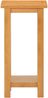 vidaXL Beistelltisch 27x24x55 cm Eiche Massivholz 289185 Bild 2
