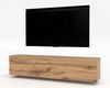 AX LIVING TV-Kommode Zivolli B160xT32xH36 cm hängender TV-Schrank für Wandmontage wotan Bild 3