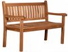 deVries Gartenbank "FLORENCE" aus Teakholz (B-Grade) ergonomische Rückenlehne Sitzbreite 130 cm Größ Bild 5