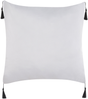 Kissen 2er Set Geometrisches Muster LIRIOPE 45 x 45 cm Schwarz-Weiß Bild 5