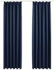 vidaXL Verdunkelungsvorhänge mit Haken 2 Stk. Blau 140x175cm 134454 Bild 2