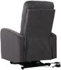 Fernsehsessel HWC-K62, Sessel Relaxsessel TV-Sessel, Liegefunktion Aufstehhilfe elektrisch, Metall Chenille ~ dunkelgrau Bild 5