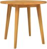 vidaXL Gartentisch Ø85x75 cm Massivholz Akazie 310299 Bild 2
