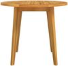 vidaXL Gartentisch Ø85x75 cm Massivholz Akazie 310299 Bild 3