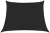 vidaXL Sonnensegel 160 g/m² Schwarz 4/5x3 m HDPE 311765 Bild 2