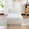 YakoHome Modulsofa Elfenbein 79 x 177 x 71 cm – Matratzenkomfort, kuscheliges Chenille, kein Aufbau nötig, haustierfreundlich Bild 3