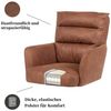 DUBI Möbel Polsterstuhl Mika-Jana, Federkern, 360° drehbar & höhenverstellbar im 2er-Set Bild 3