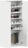 vidaXL Schuhschrank mit Regal Weiß 80 x 39 x 178 cm Holzwerkstoff 3333866 Bild 3