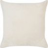 Kissen 2er Set Abstraktes Muster KASRA Webpelz 45 x 45 cm Helles Beige Bild 5