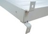 Aluminium Lamellenwand für Pergola HWC-N94 3x3m, Lamellenpaneel Modul Seitenwand Sichtschutz, 213x94cm ~ weiß Bild 5