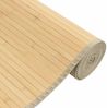 vidaXL Teppich Rechteckig Hell Natur 80x300 cm Bambus 376915 Bild 4