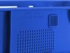 BURI Fleischkiste E1 Blau 60x40x12,5 cm Lagerkiste, Metzgerkiste Eurobox aus Deutschland lebensmittelecht, robust, stapelbar Bild 2