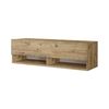 Fernsehtisch Laitila 140x31,5x29,5cm Eiche rustikal [en. casa] Bild 4