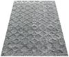 Hochflor Teppich Pepe rechteckig - 120x170 cm - Grau Bild 3
