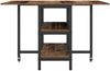 vidaXL Esstisch 122 x 80 x 76,5 cm Holzwerkstoff Altholz Rechtwinklig 8006041 Bild 5