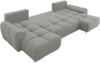 Wohnlandschaft Lonkor U mit Bettkasten und Schlaffunktion (Farbe: Velo 636) Bild 3
