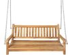Hollywoodschaukel Gartenschaukel Teak-Holz 120 cm SUSANA 51916653 Bild 5