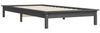 vidaXL Massivholzbett Grau 90x200 cm Kiefer 820528 Bild 4