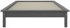 vidaXL Massivholzbett Grau 90x200 cm Kiefer 820528 Bild 5