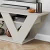 Decortie TV-Schrank Pipralla Moderner TV-Ständer Multimedia Mit Einlegeböden, 110 x 30 x 40 cm Bild 4