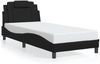 vidaXL Bettgestell "Viana" ohne Matratze Schwarz 90x190 cm Kunstleder 3208061 Bild 2