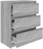 vidaXL Sideboard Grau Sonoma 60x35x76 cm Holzwerkstoff 815511 Bild 5