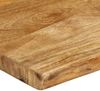 vidaXL Tischplatte mit Baumkante 110x40x2,5 cm Massivholz Mango 370709 Bild 5