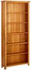 Bücherregal | Standregal 6 Fächer 80x22,5x180 cm Massivholz Eiche Bild 2
