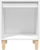 vidaXL Nachttisch Weiß 40x35x50 cm Holzwerkstoff 821858 Bild 5