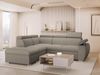 Ecksofa Boston 2RR1P mit Einstellbare Kopfstützen (Farbe: Aragon 20, Seite: Links PUFAP+R+1P(65)+2R) Bild 2