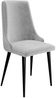 Stuhl Mario (Farbe: Magic Velvet 2240, Beine: Schwarz) Bild 2